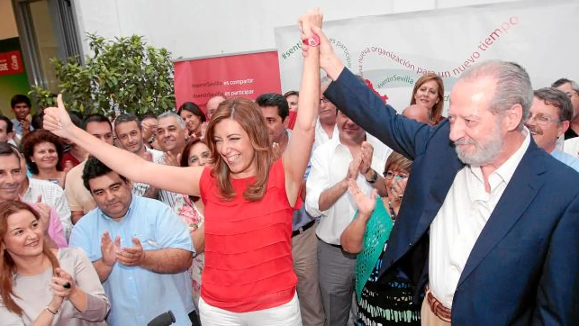 Susana Díaz: «Sois mi familia aunque a veces discutamos»