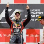 Vettel gana pero aún no es campeón; Alonso acaba cuarto