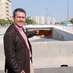Juan Espadas se desplazó al paso subterráneo de Los Arcos y comprobó que se encuentra finalizado desde hace días