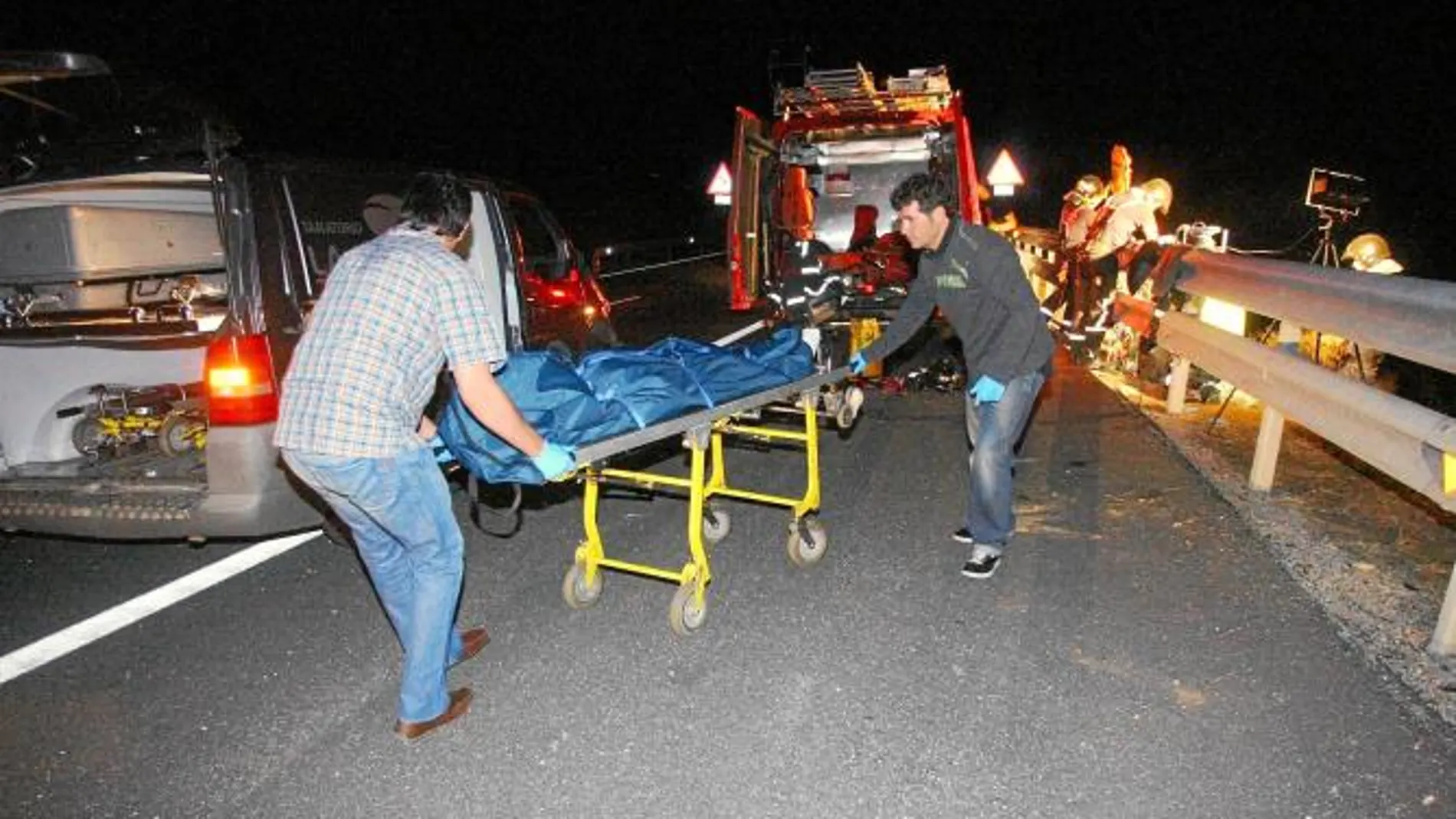 Accidente mortal ocurrido en septiembre en una carretera de la provincia de León
