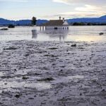 El agua y el lodo inundaron la mayoría de las casas rurales del Valle del Guadalentín