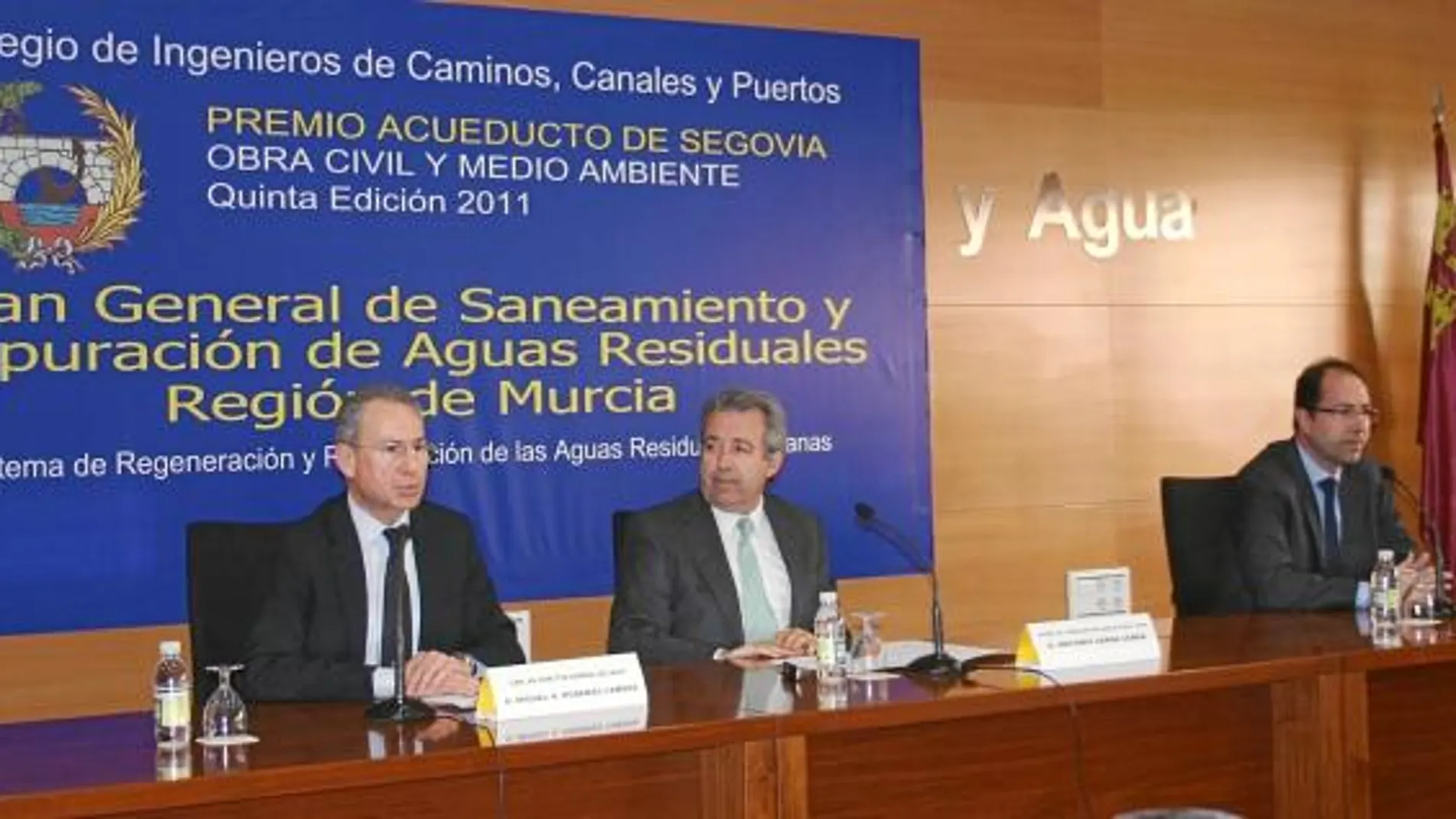 La Región galardonada por su saneamiento y depuración del agua