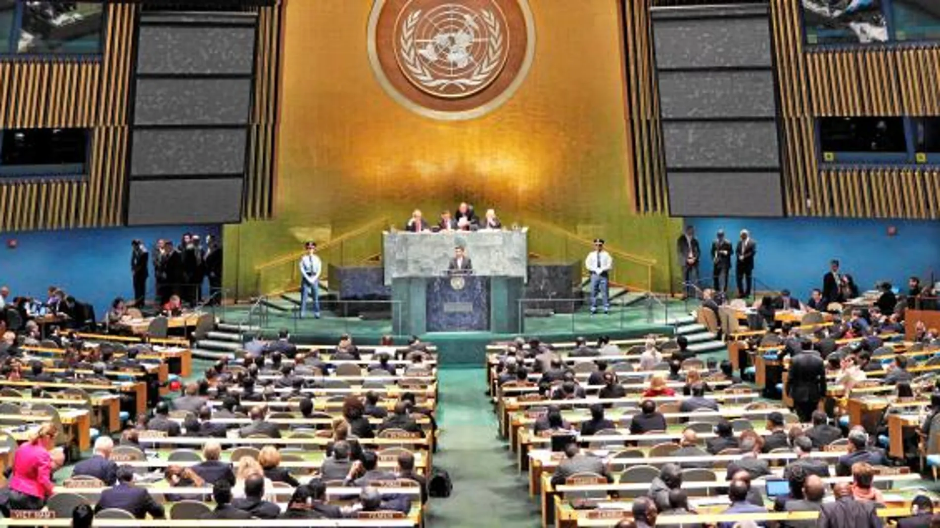 Inauguración de la Asamblea General de la ONU en Nueva York