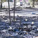  Un detenido tras morir una pareja de polacos al incendiarse su chabola