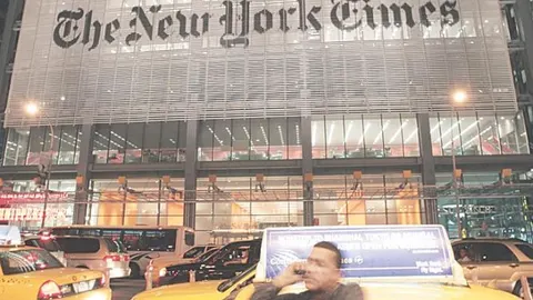 Sede de «The New York Times» en Nueva York