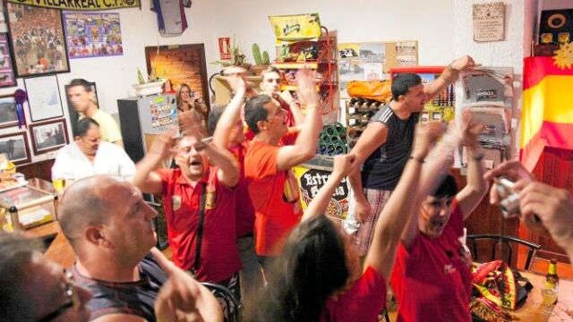 Barcelona sin pantalla pero con celebración