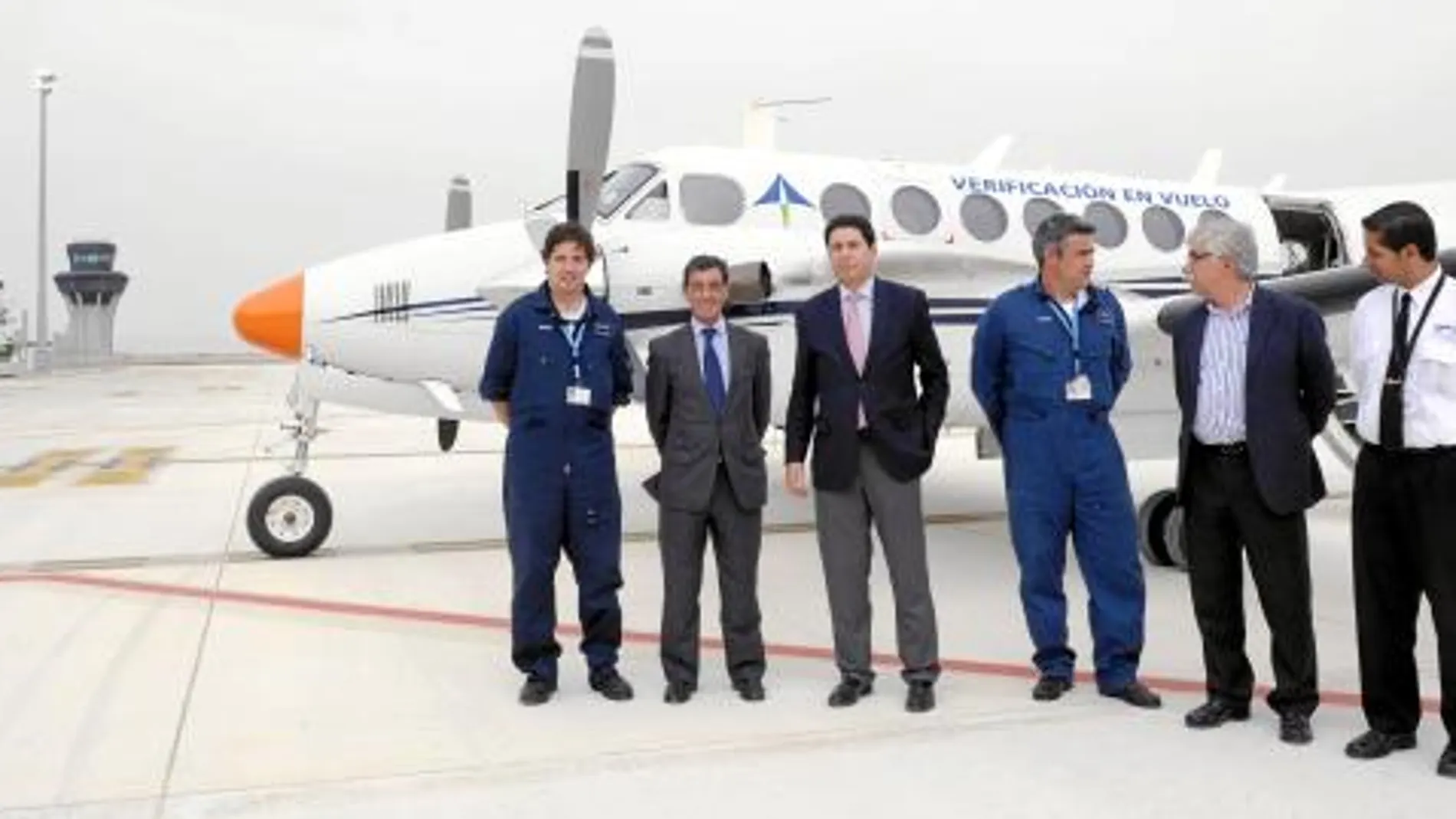 Comienzan los vuelos de pruebas en el Aeropuerto Internacional de Murcia
