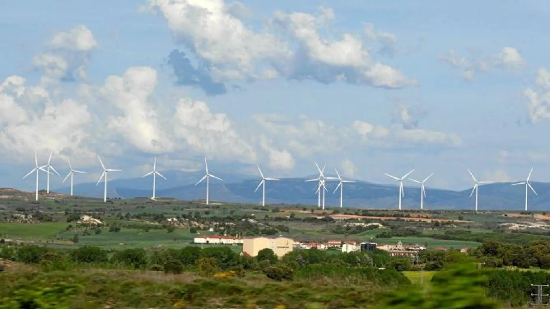 Parque eólico de Cogollos II, en Burgos