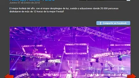 2010 Diviertt ya llenó con 20.000 personas el Madrid Arena en una fiesta que duró más de doce horas