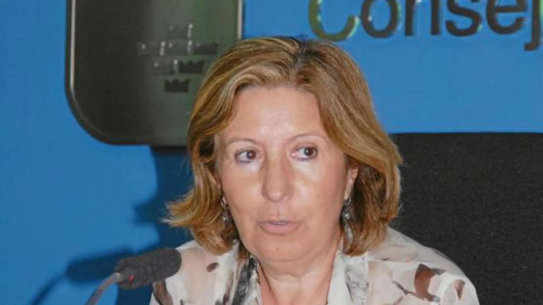 La consejera de Sanidad y Política Social, María Ángeles Palacios