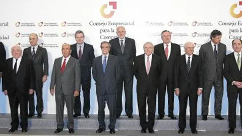 Los empresarios avalan a España ante los inversores