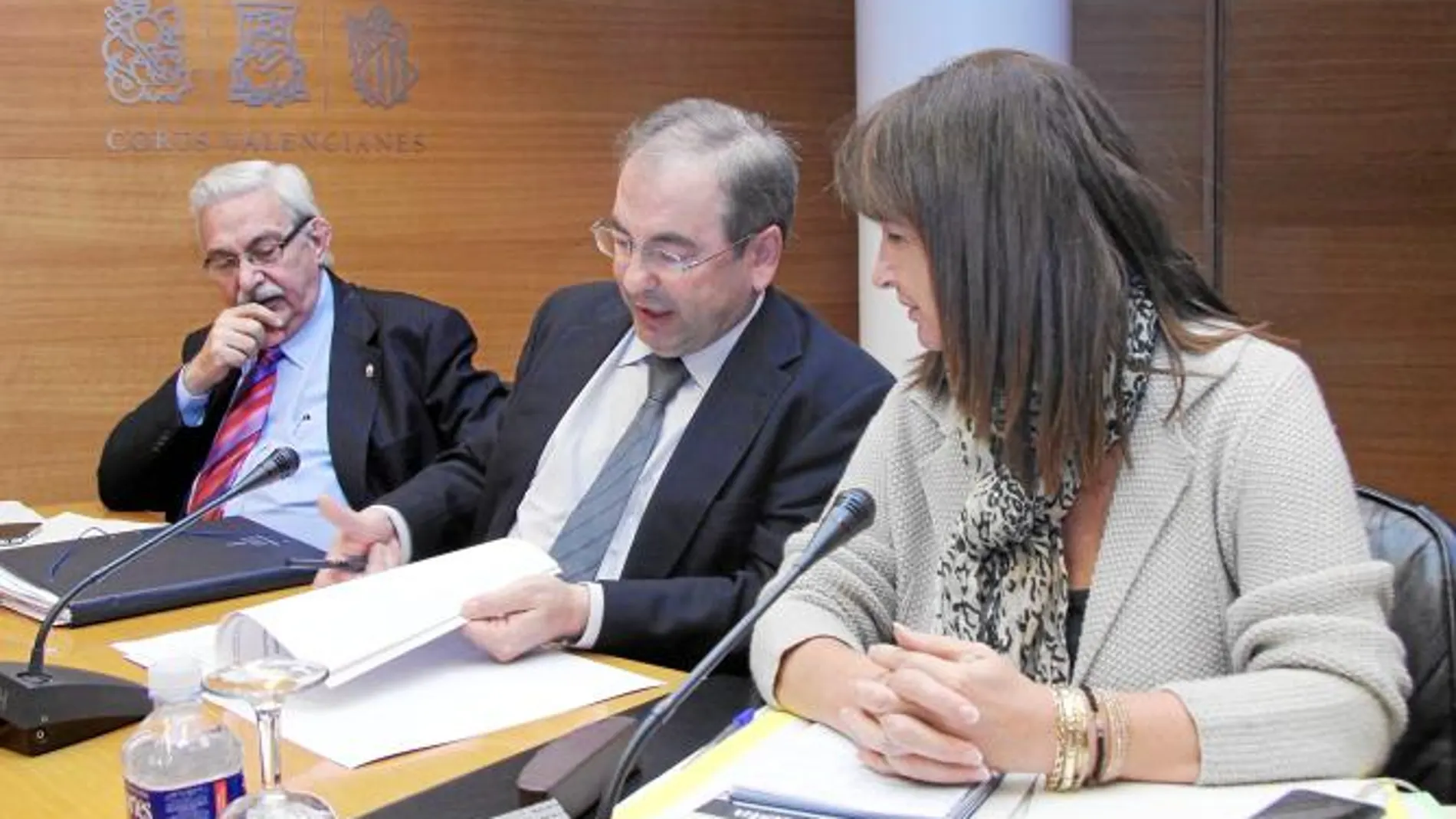 Rosado (centro) dijo que no tiene sentido acometer nuevas inversiones