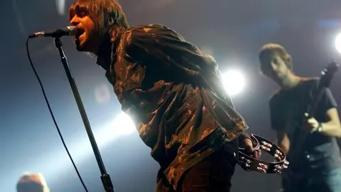 Imagen de archivo de Liam Gallagher y su hermano Noel