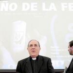 Juan José Asenjo, ayer en la presentación de los actos del «Año de la fe»