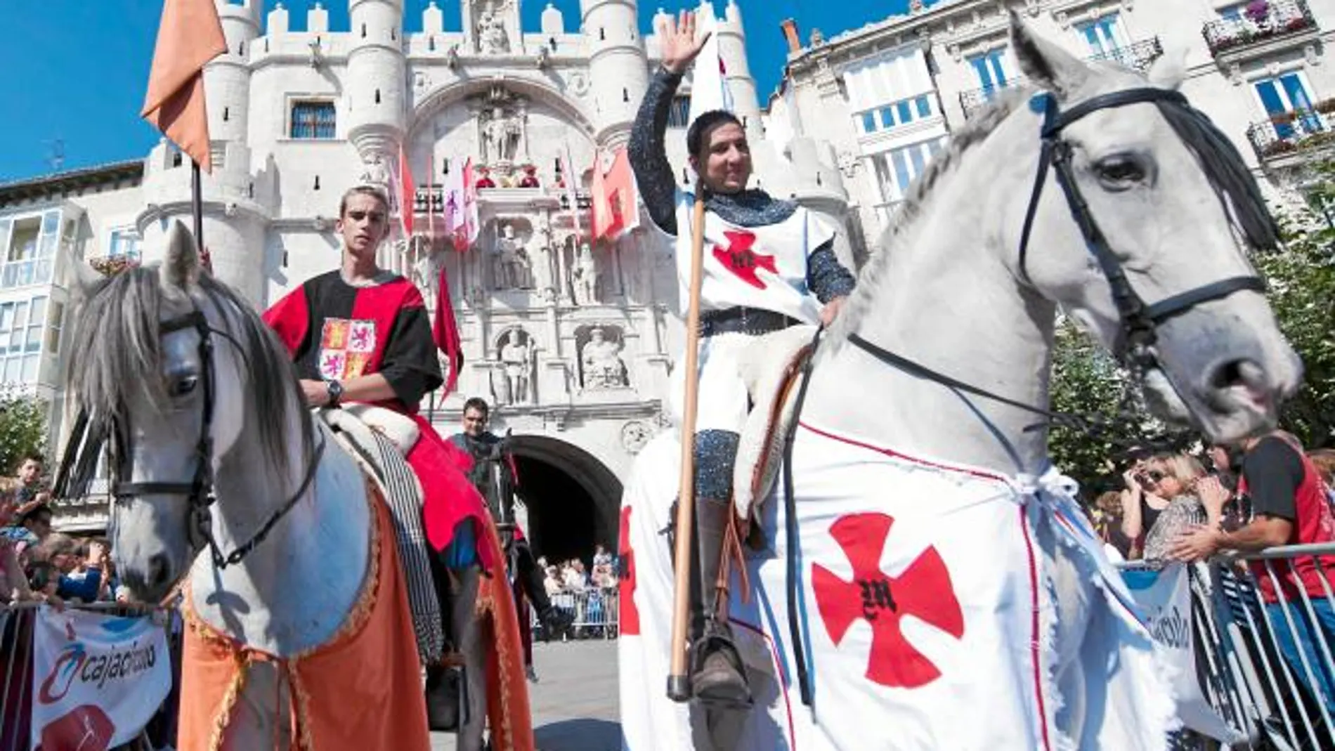 Actuaciones teatrales, justas medievales. torneos entre caballeros o un mercado medieval son algunas de las actividades que se pueden ver este fin de semana en Burgos.