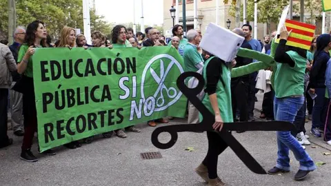 Concentración ayer en Zaragoza
