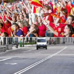 La ciudad en «stand by» durante el partido