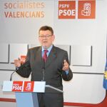El secretario general del PSPV, Ximo Puig