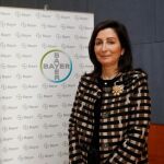 La doctora Ana Giménez-Arnau durante la presentación del cuestionario