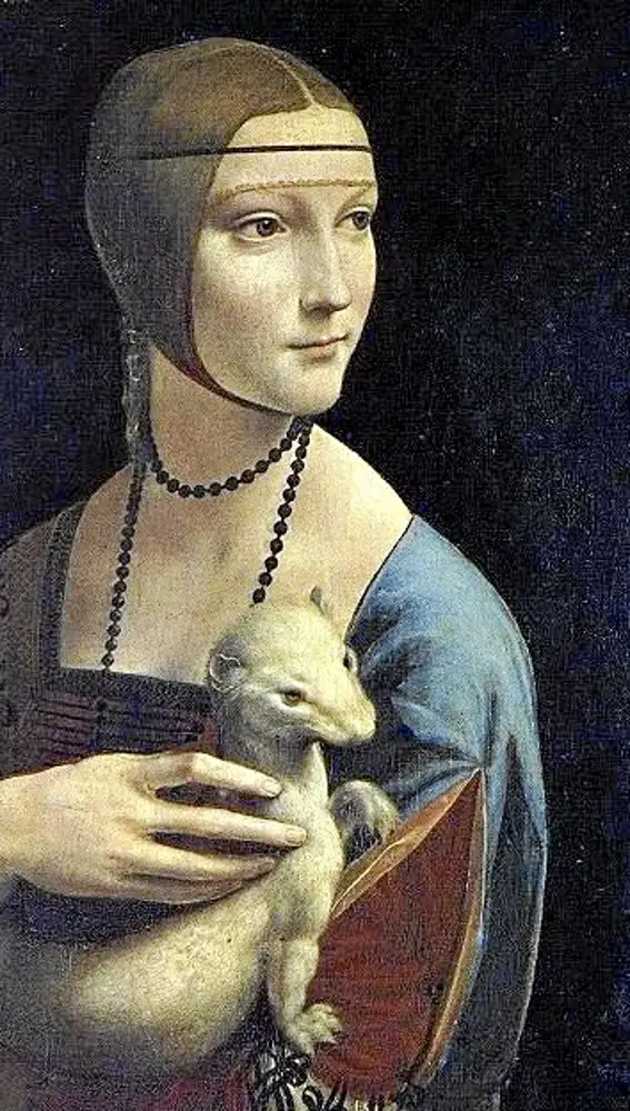 &quot;La dama del armiño&quot;, de Leonardo da Vinci
