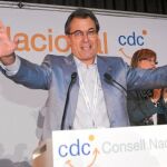 El ex líder de Convergencia Democrática de Cataluña, Artur Mas