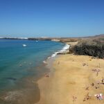 Lanzarote colarse en la luna