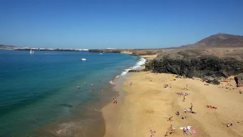 Lanzarote colarse en la luna