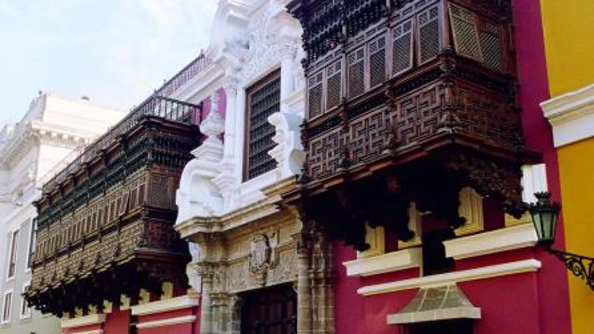 El palacio de Torre Tagle, en Lima