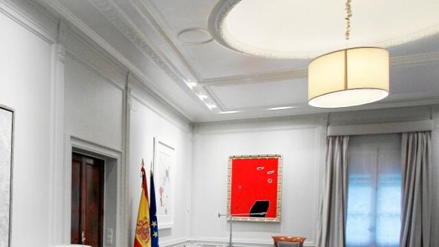 Las nuevas cortinas del Palacio de La Moncloa por Carmen Gurruchaga