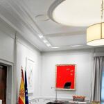 Las nuevas cortinas del Palacio de La Moncloa por Carmen Gurruchaga