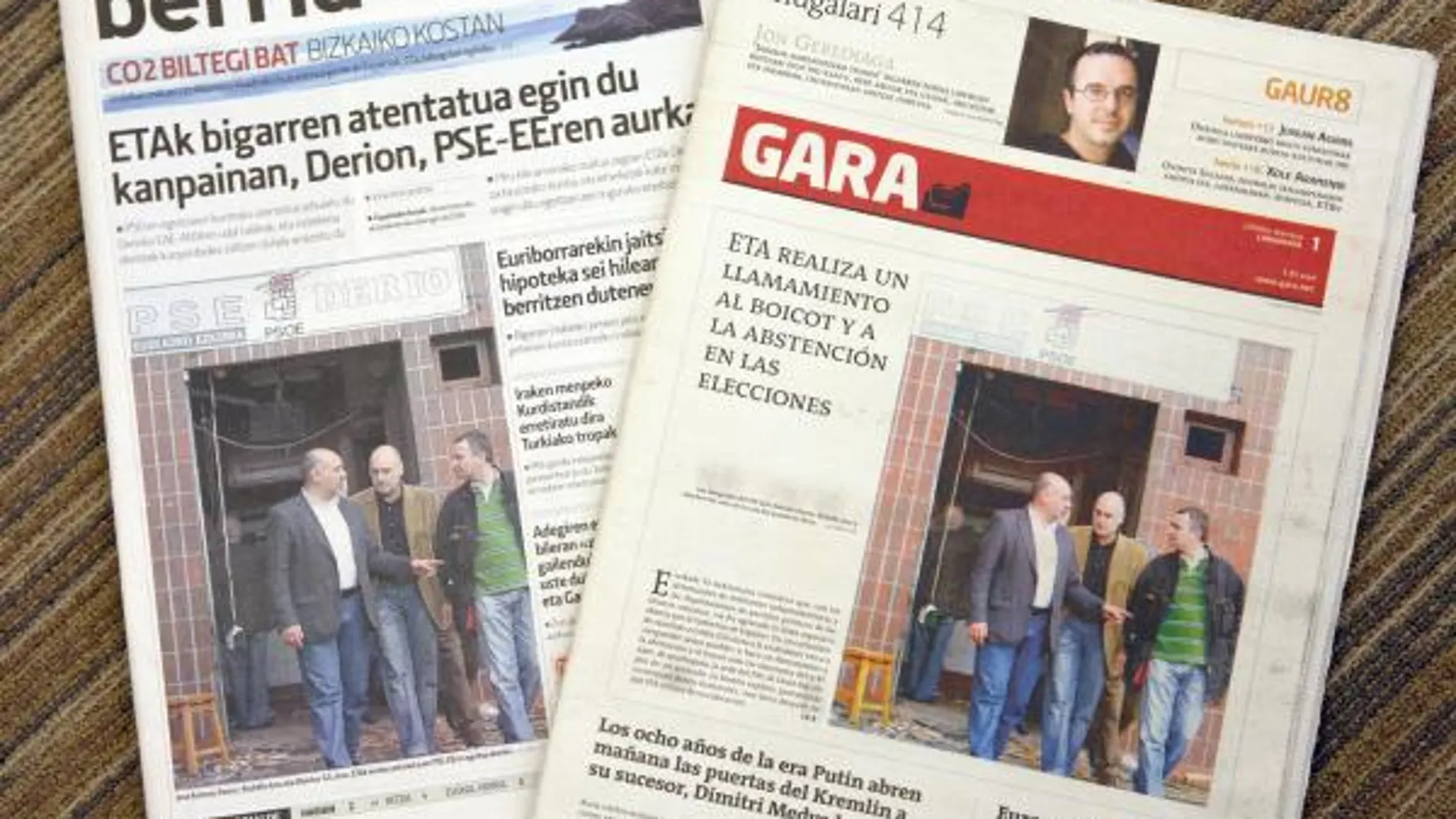 ETA amenazó a la ETB y a los medios de comunicación por «colaborar con la opresión»