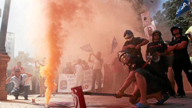 La ciudad se convierte en un «manifestódromo» incesante