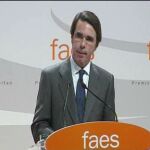 José María Aznar ha entregado hoy el Premio FAES de la Libertad 2012 a Mario Vargas Llosa