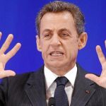 El presidente francés, Nicolas Sarkozy, ayer durante una conferencia en la Universidad París II
