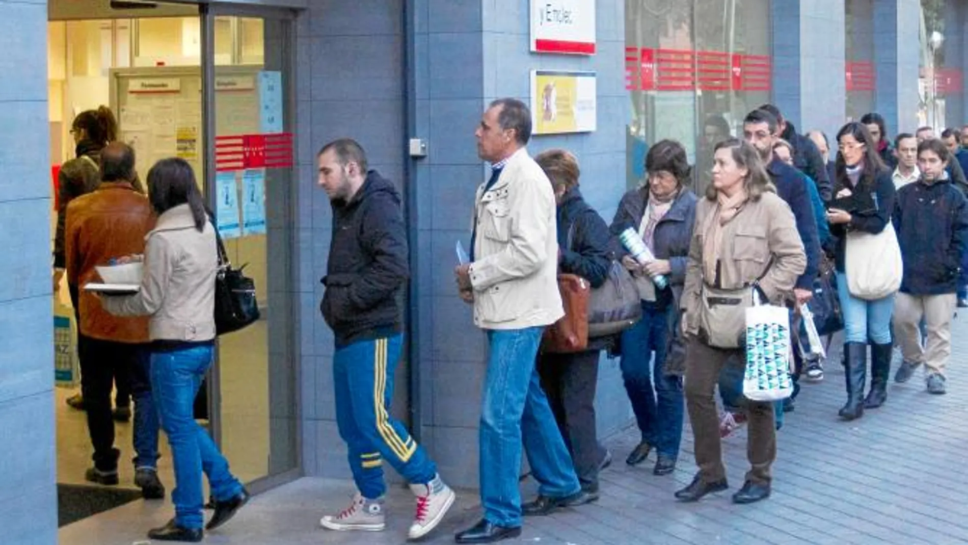 Desempleados en las oficinas del Servicio Público de Empleo de Castilla y León (Ecyl)