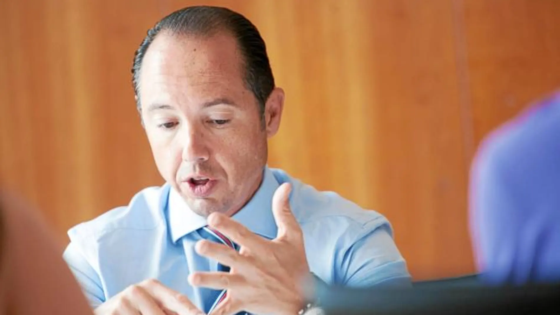 El rector de la VIU, Juan Manuel Badenas