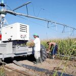Valín pide moderación a los agricultores a la hora de regar ante la falta de agua