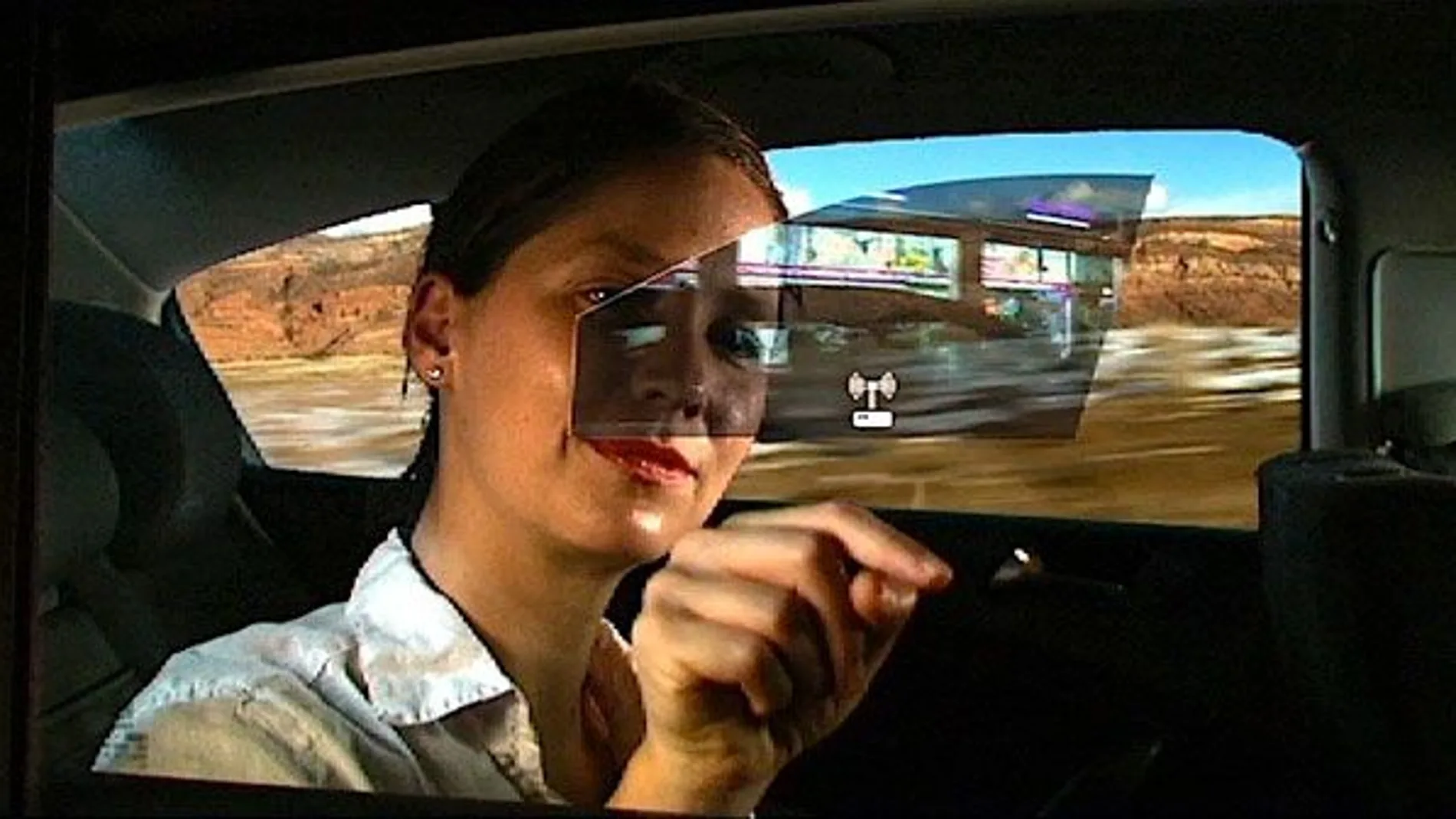 Ventanillas interactivas para amenizar los viajes en coche