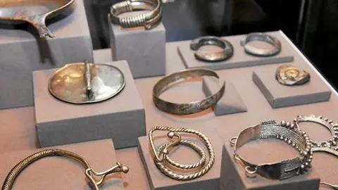 Piezas que se exhiben en la actualidad en el Museo Arqueológico de Alicante