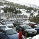 Paralizan las obras del aparcamiento del Puerto de Navacerrada