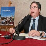 El delegado de Turismo, Gregorio Serrano, ayer en la presentación de la campaña