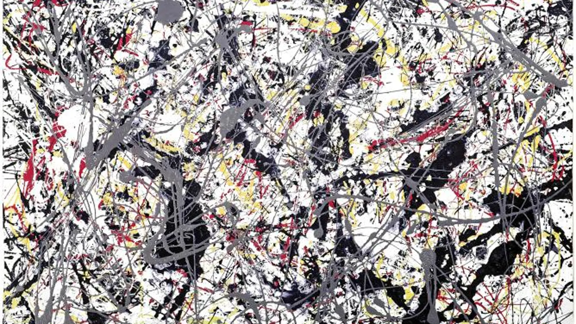 Obra de Jackson Pollock.