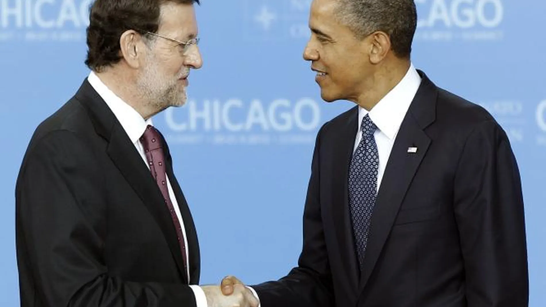 Imagen de archivo de Mariano Rajoy y Barak Obama