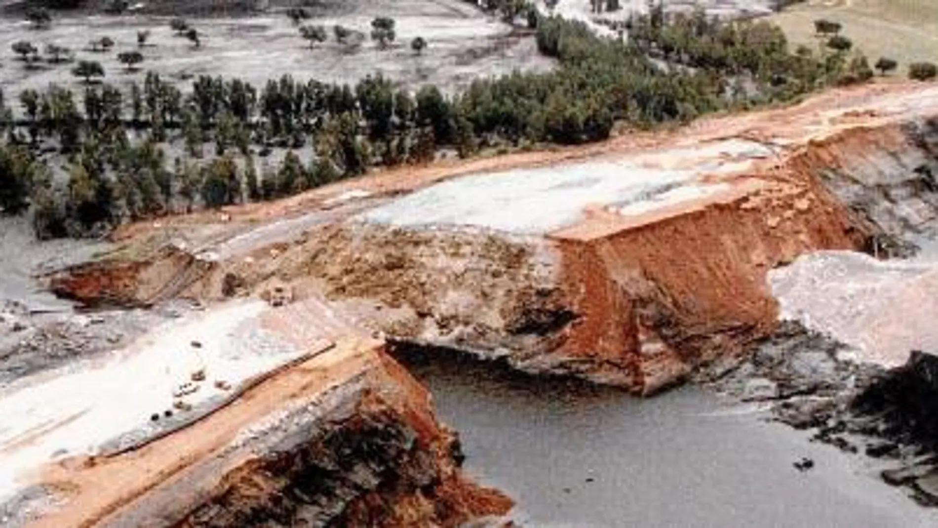 La rotura de una balsa en 1998 vertió millones de metros cúbicos de agua contaminada cerca de Doñana