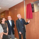 Isabel Toledo, María Ángeles Palacios, José Iborra y Ramón Luis Valcárcel, en la inauguración del centro de salud