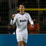 Ronaldo celebra un gol ante el Borussia Dortmund