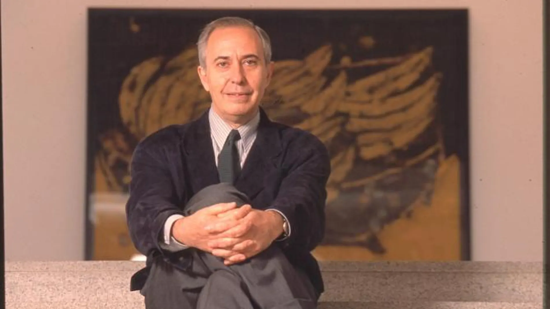 El pintor Manuel Valdés, imagen de archivo