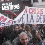 La marcha llevó a tres millares de personas, desde Plaza de España a Neptuno