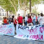 Torrijos se suma a la campaña de IU contra los desahucios