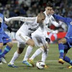 El Madrid vence al frío al viento y al Getafe (0-1)